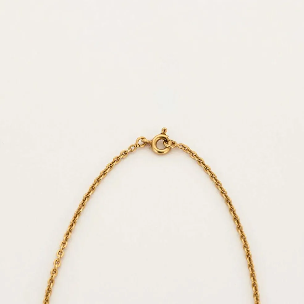 Chaîne or jaune maille forçat