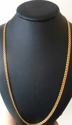 Chaîne sautoir en or jaune 19.2 carats