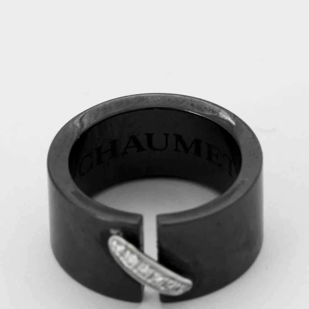 CHAUMET - Bague Lien Céramique Diamants