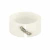 CHAUMET - Liens - Bague en Céramique blanche, Or blanc et Diamants