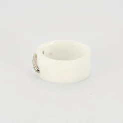 CHAUMET - Liens - Bague en Céramique blanche, Or blanc et Diamants