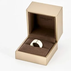 CHAUMET - Liens - Bague en Céramique blanche, Or blanc et Diamants
