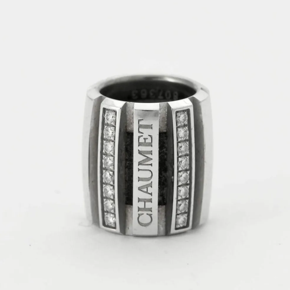 CHAUMET - Pendentif Class One Diamants Or Blanc