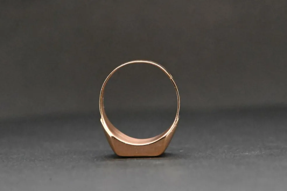 Chevalière In 18 Carat Gold