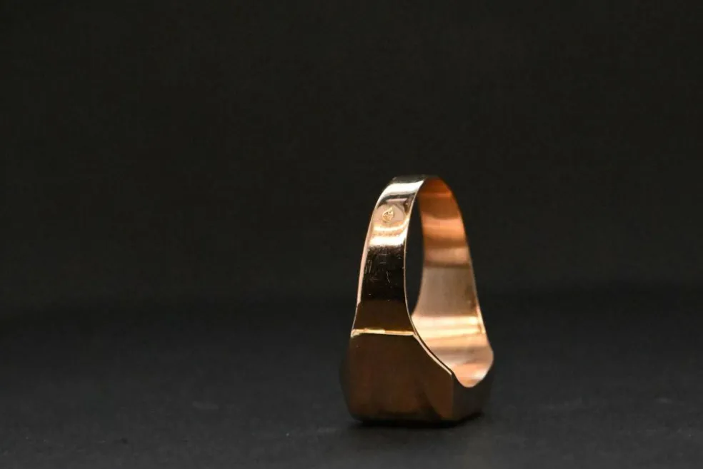 Chevalière In 18 Carat Gold