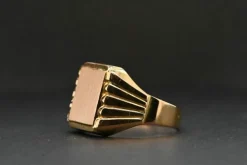 Chevalière or jaune