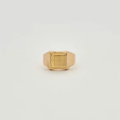 Chevalière Or jaune