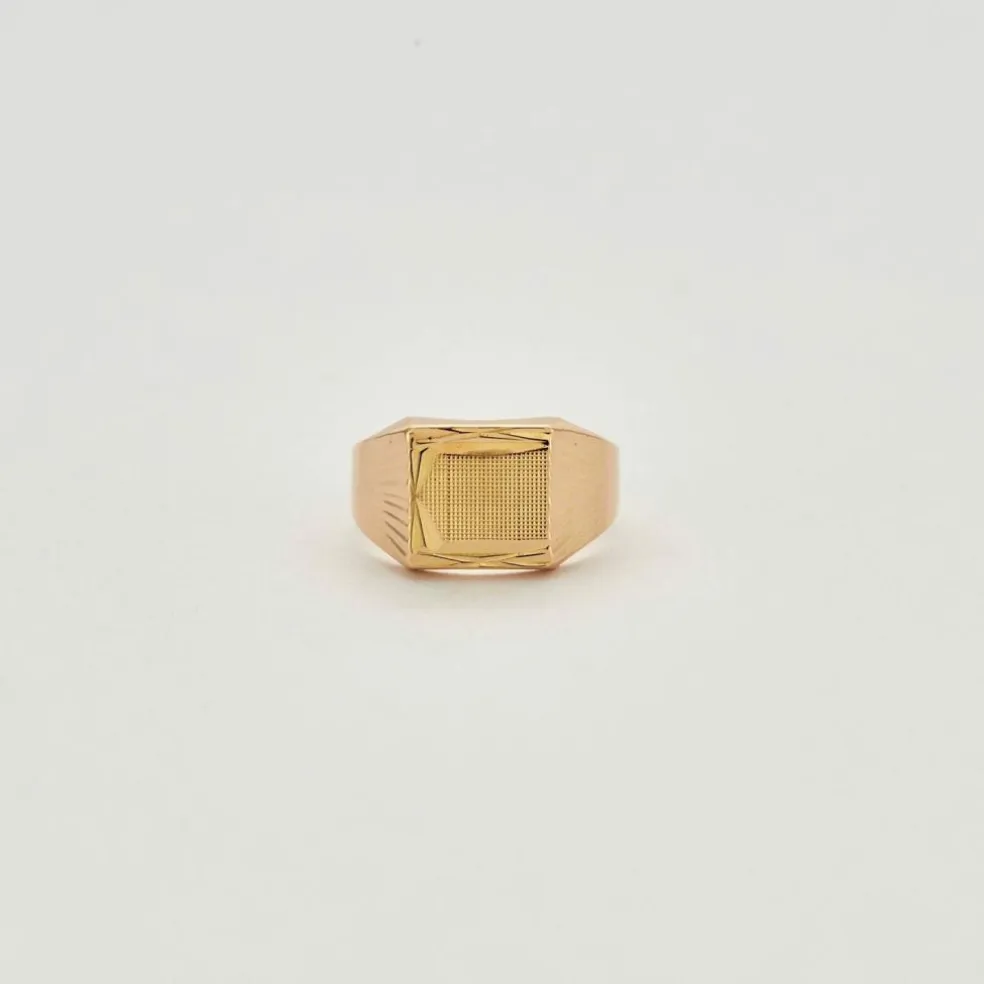 Chevalière Or jaune