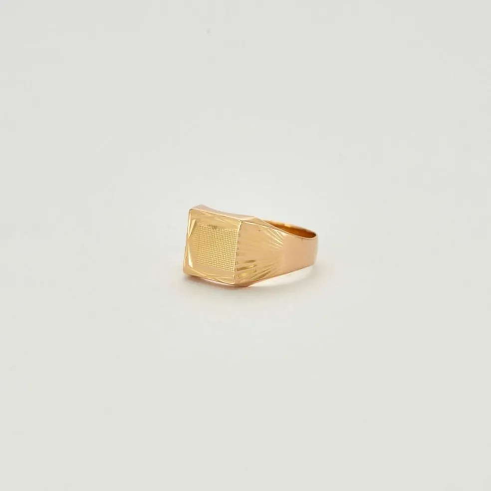 Chevalière Or jaune