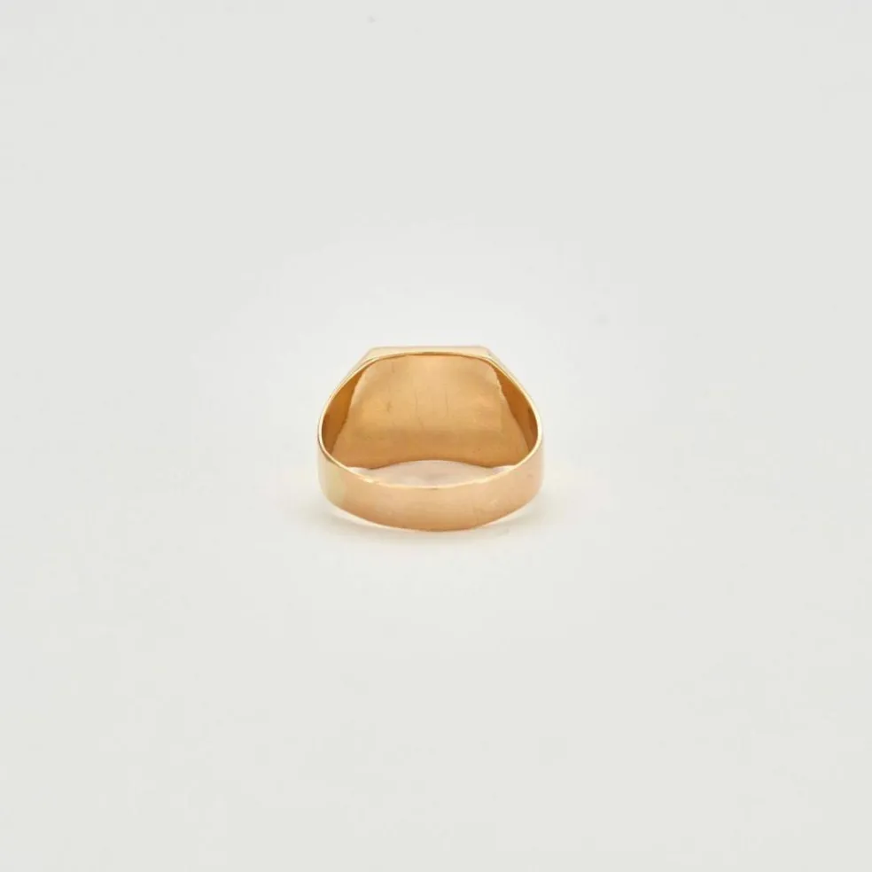 Chevalière Or jaune