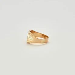 Chevalière Or jaune