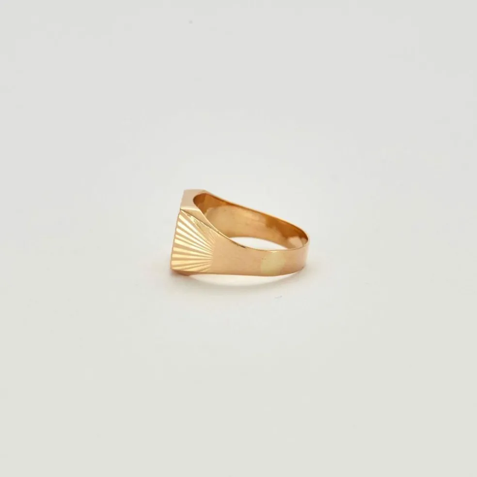 Chevalière Or jaune