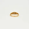 Chevalière or jaune Diamant
