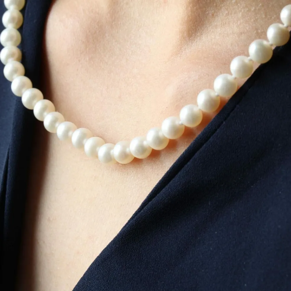 Choker de perles de culture