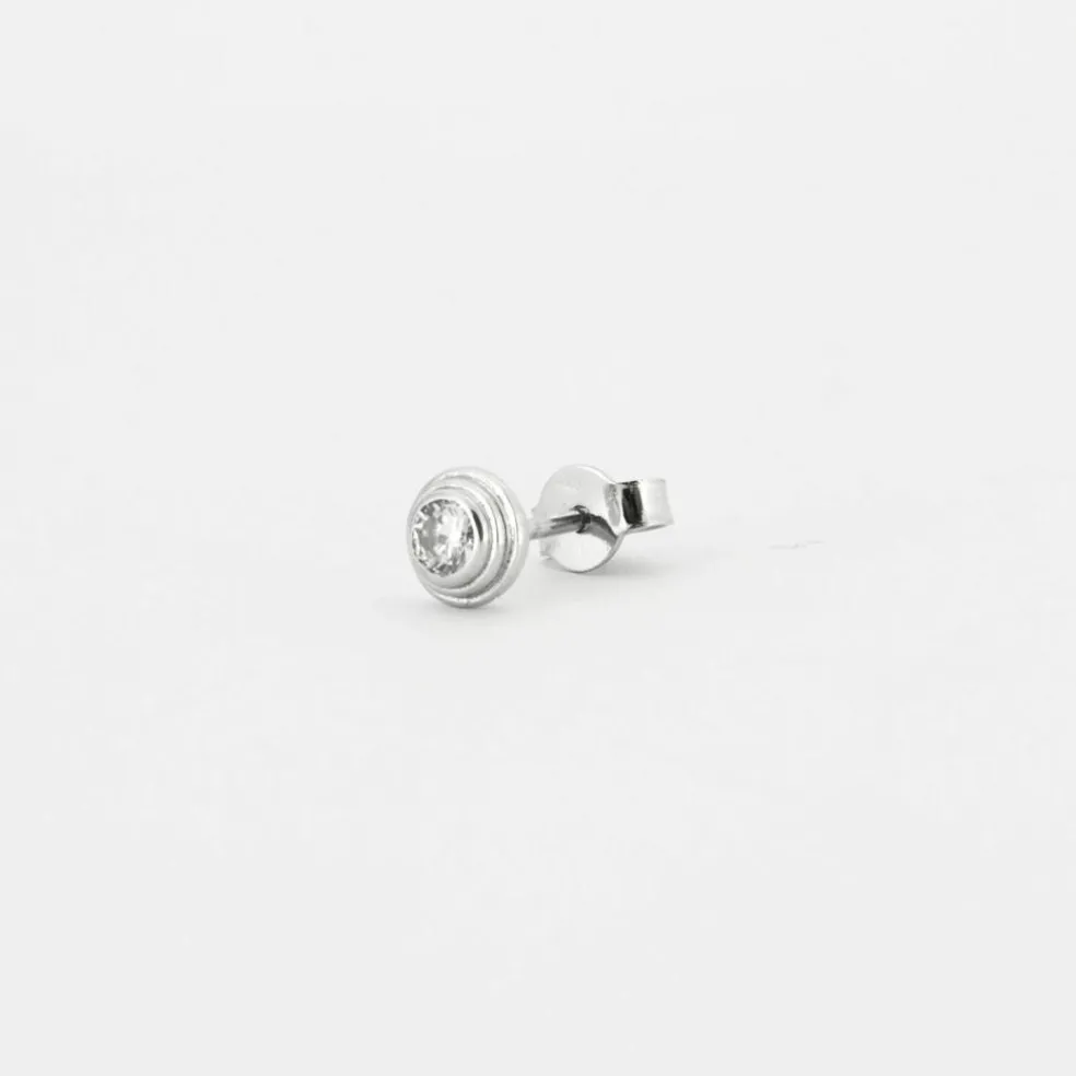 Clous d'oreilles diamants