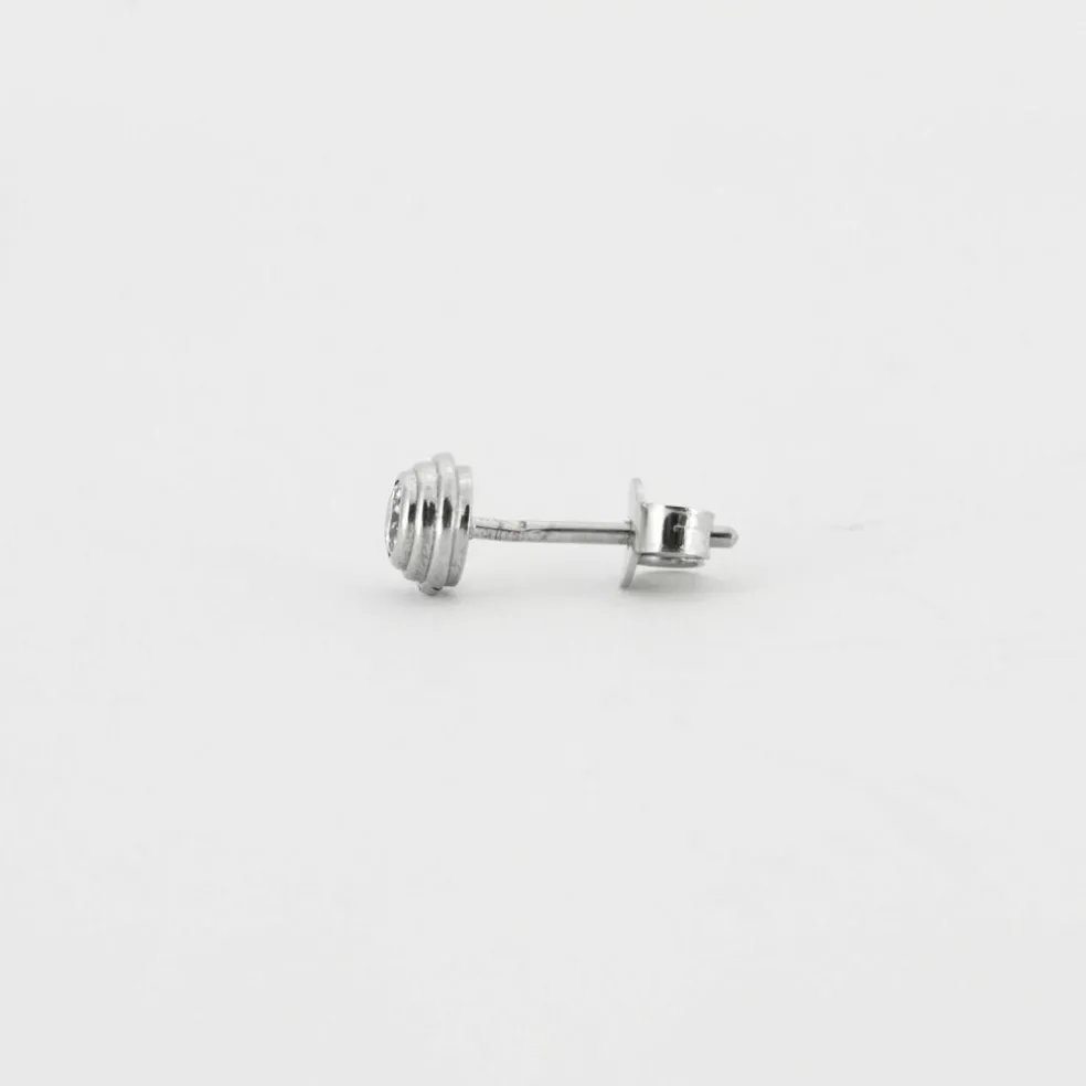 Clous d'oreilles diamants