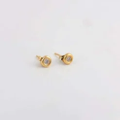 Clous d'oreilles Diamants sertis clos