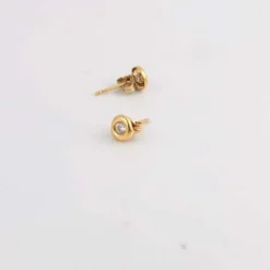 Clous d'oreilles Diamants sertis clos