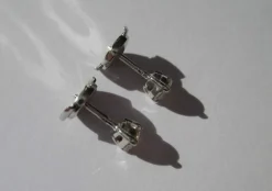 Clous d’oreilles diamants 0,50 ct or blanc