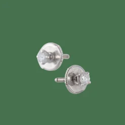 Clous d'oreilles Or blanc Diamants