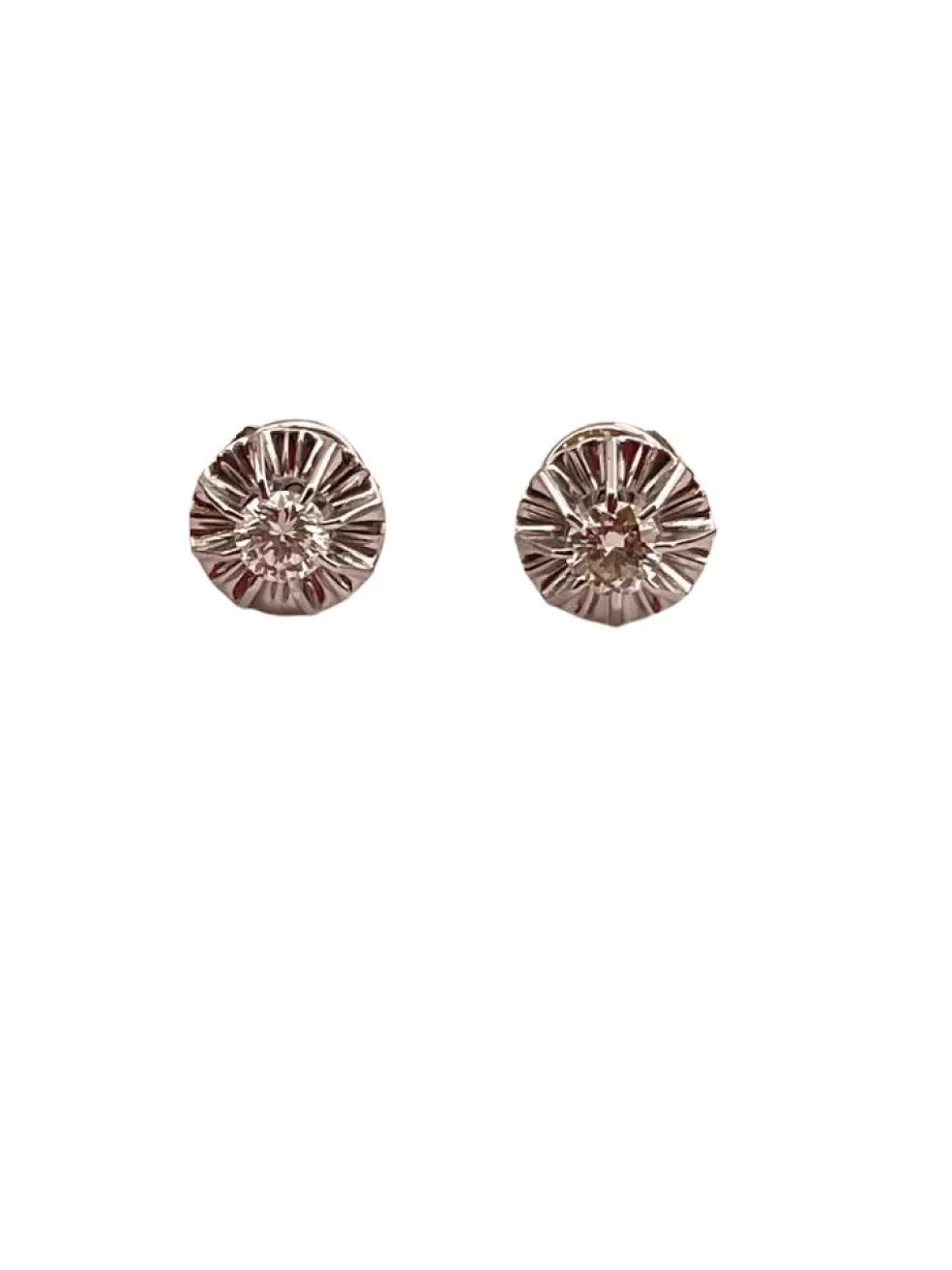 Clous d’oreilles Or Diamants