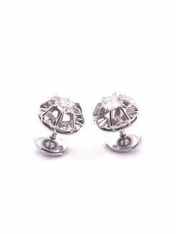 Clous d’oreilles Or Diamants