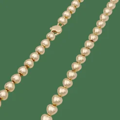 Collier « Cœurs » or jaune.