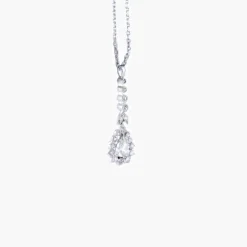 Collier 1900 Diamant Poire