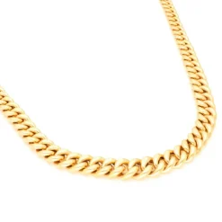 Collier à maillons gourmettes