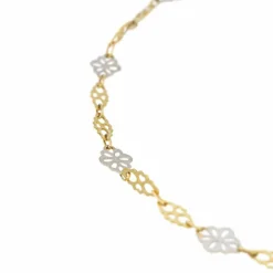 Collier Or jaune, Or blanc