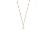 COLLIER OR ROSE 2 DIAMANTS O,22ct