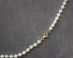 Collier 92 Perles De Culture Fermoir Or 18k 53cm