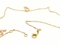 Collier Aile d'ange Or rose Diamant