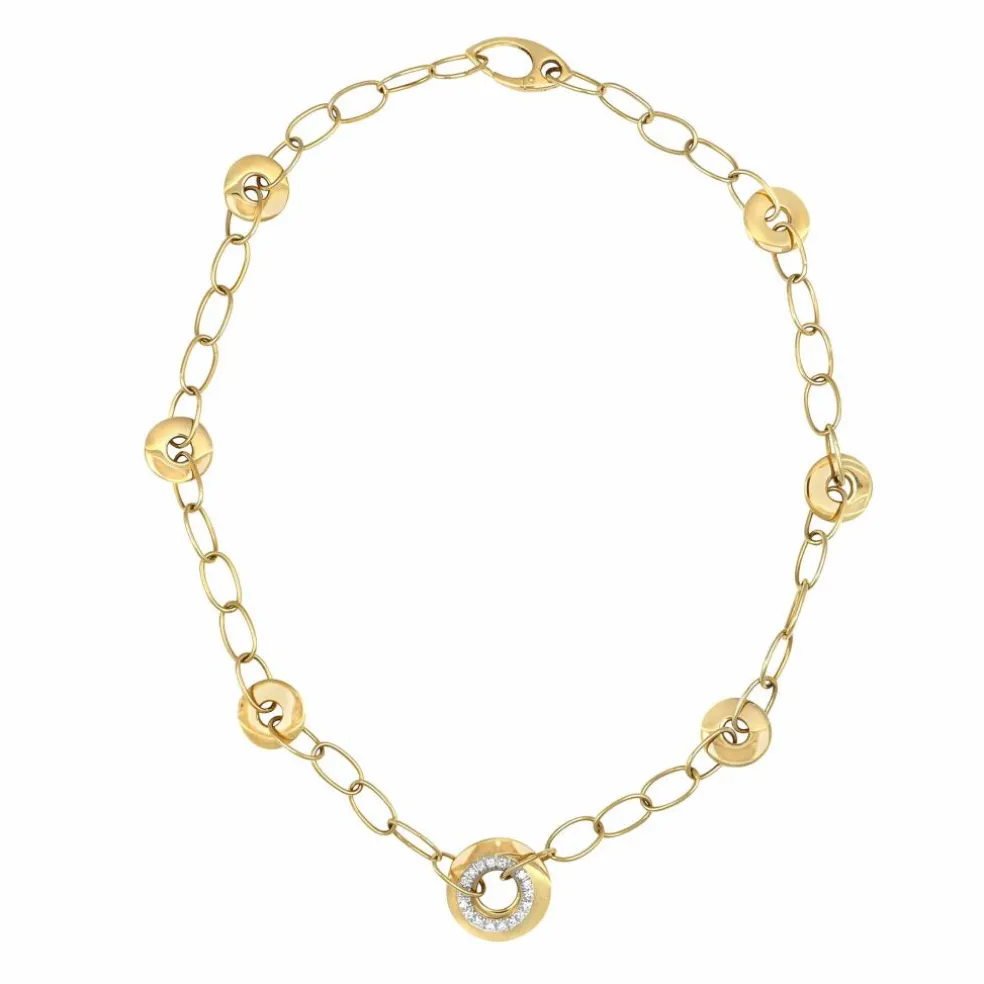 Collier Albert A Or jaune