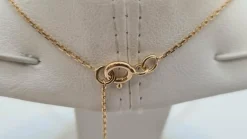 Collier amour en Or jaune