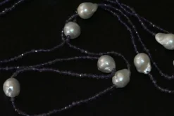 Collier Améthyste Et Perles D'eau Douce