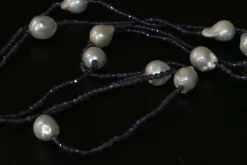Collier Améthyste Et Perles D'eau Douce