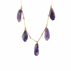 Collier Améthystes