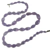 Collier améthystes fermoir en or