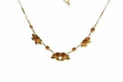 Collier ancien en or jaune 18k