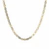 Collier ancien en or rose à motifs ajourés et articulés