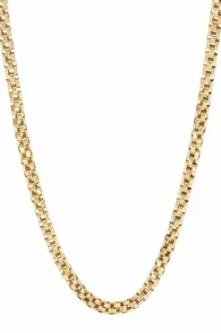 COLLIER ANCIEN MAILLE RONDE