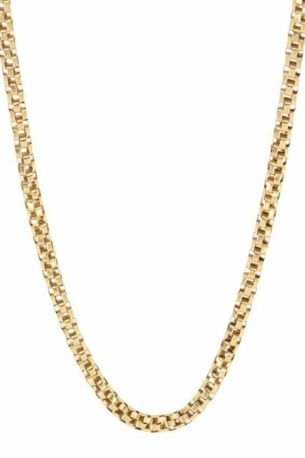 COLLIER ANCIEN MAILLE RONDE