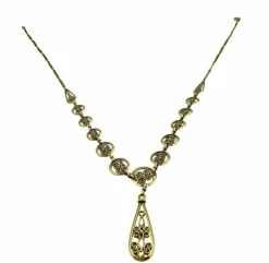 Collier ancien or jaune filigrane