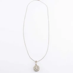 Collier ancien pavage diamants