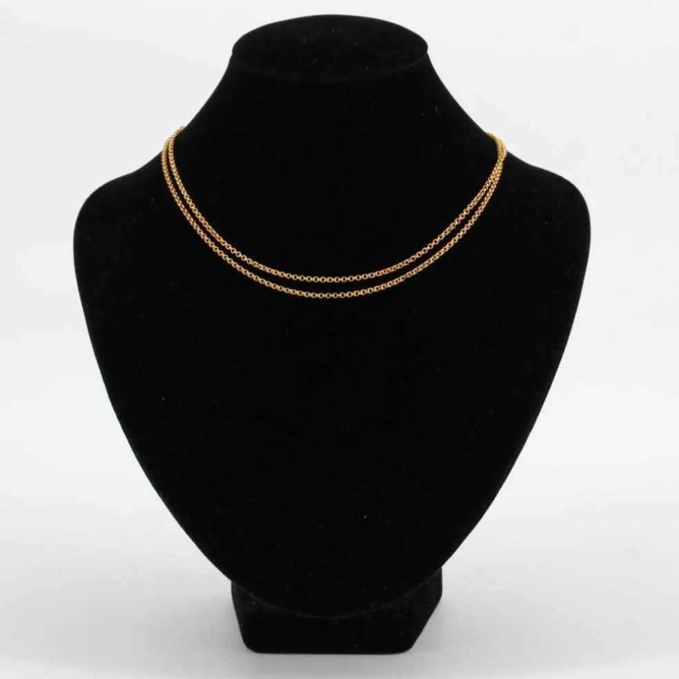 Collier ancien ras du cou en or