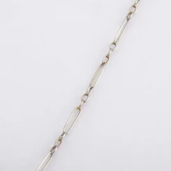 Collier Art Déco en or gris, diamants