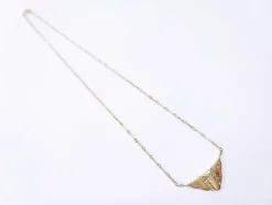 Collier Art Déco en or jaune