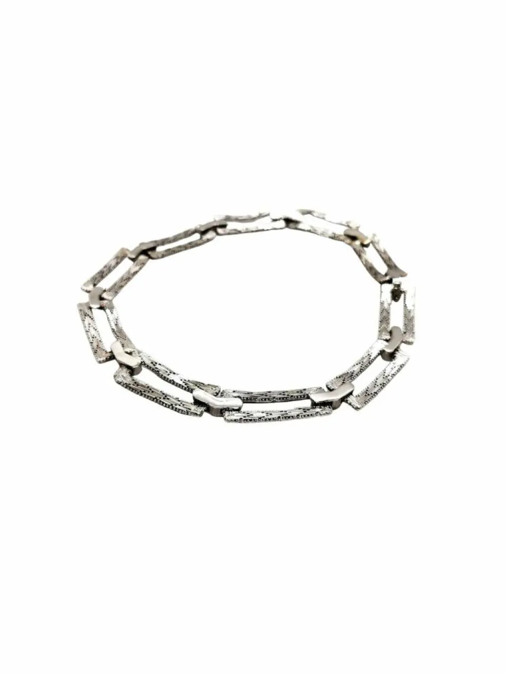 Collier Art déco Or blanc