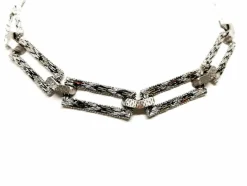 Collier Art déco Or blanc